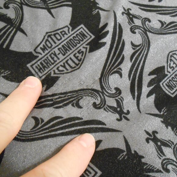 **SALE** Harley-Davidson Semi-Sheer Long Sleeve Top - Picture 8 of 10